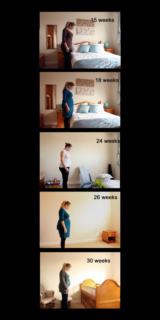 Pregnancy weeks 15 to 30
